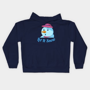 Let It Snow Kids Hoodie